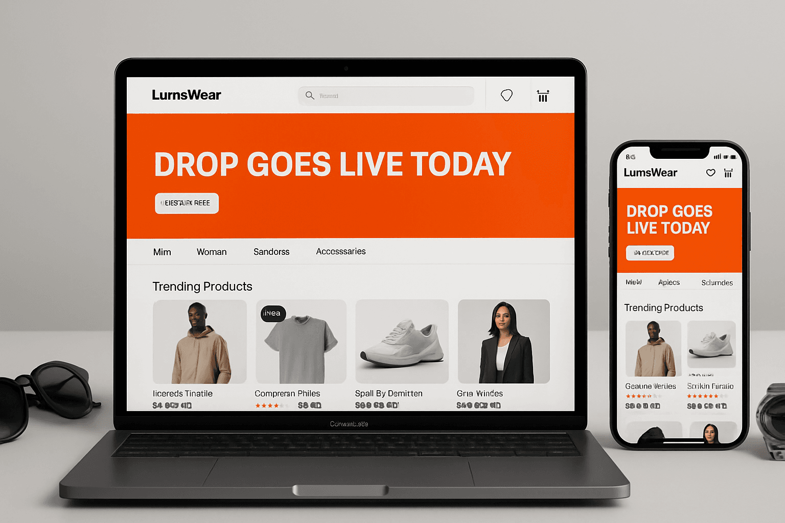 LurnsWear – Fashion E‑commerce Website